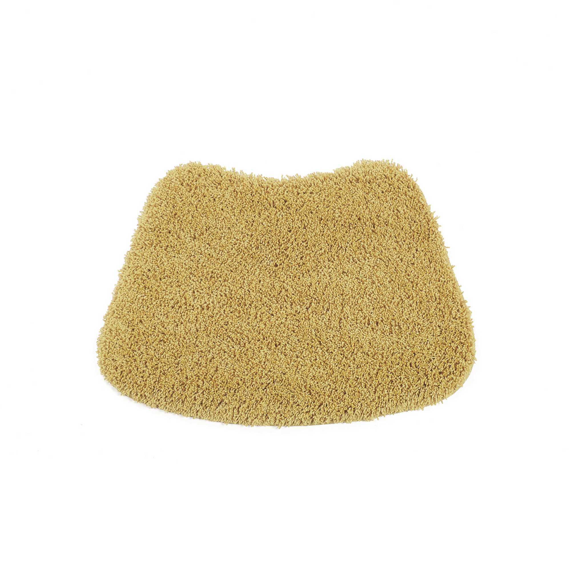 Buddy Bath Washable Curve Mat Rugs In Ochre Yellow